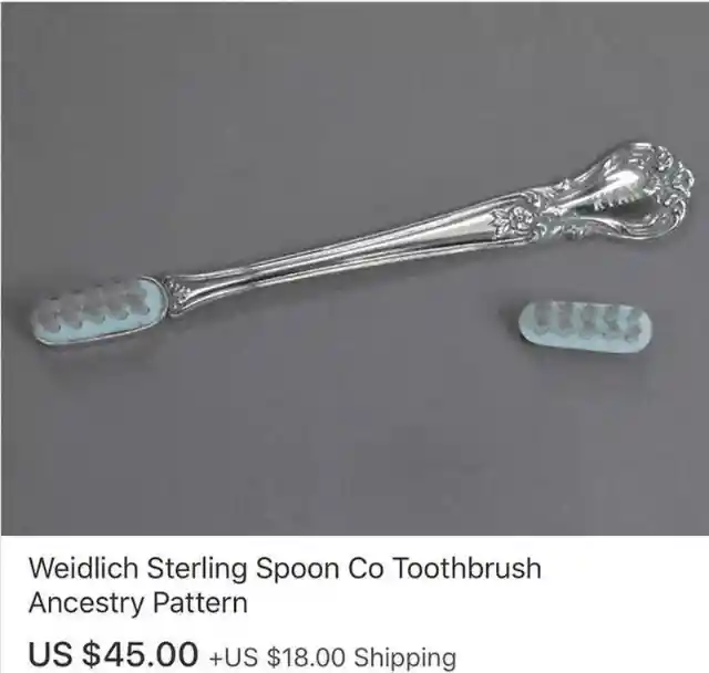 Toothbrush And Spoon