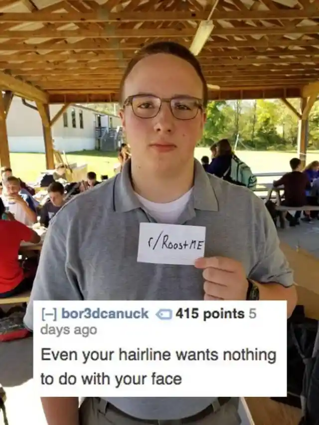 39 Rough Roasts on Reddit