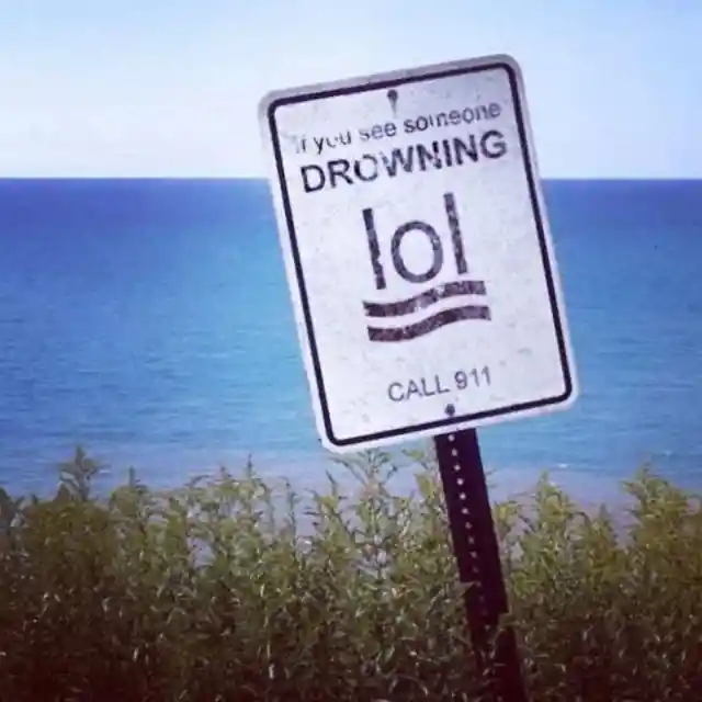 Drowning? That's Funny