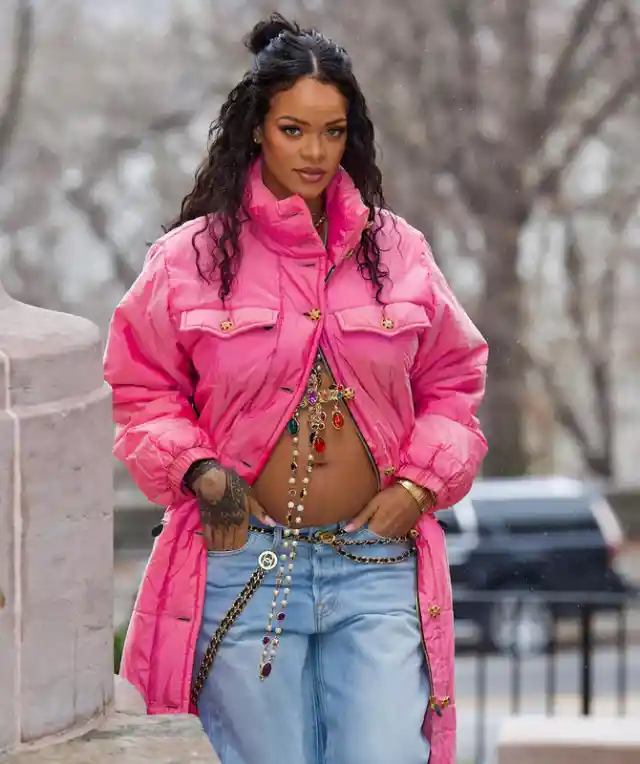 Rihanna Is Pregnant, Debuts Baby Bump On A Walk With Boyfriend A$ap Rocky