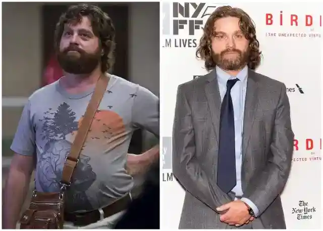 Zach Galifianakis – 25 Kilogramm