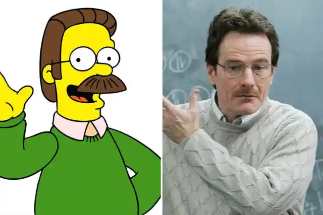 Bryan Cranston + Ned Flanders