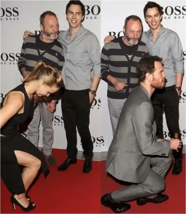 Jennifer Lawrence and Michael Fassbender