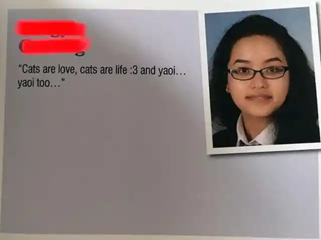 Hilarious Yearbook Quotes That Slip Under the Principal's Radar