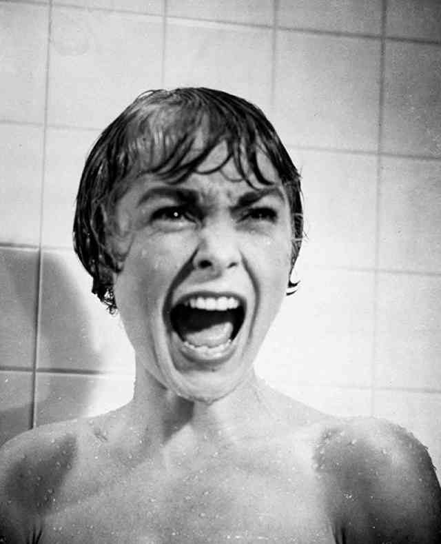 Which horror film featured this terrified, naked lady?