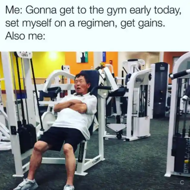 Hilarious Photos Taken At The Gym