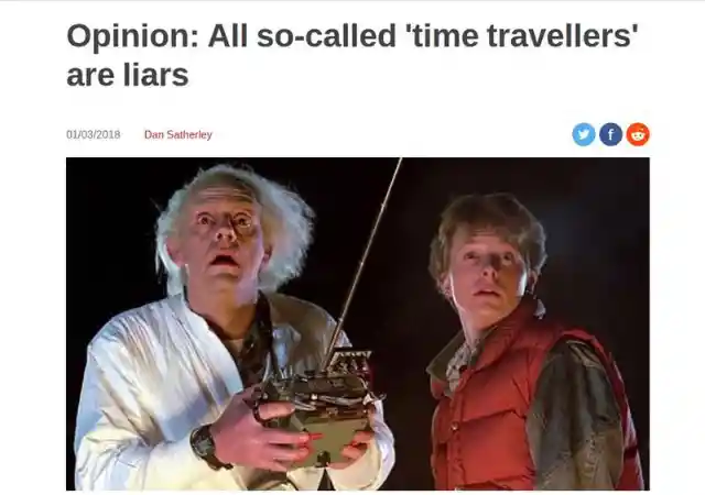 Self-Titled Time Traveler
