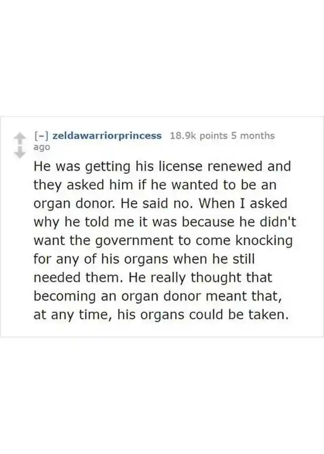 Organ "Donor"