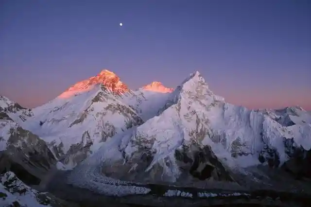 Himalayan Mountain Ranges, China, and Nepal