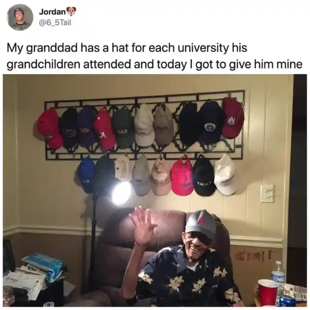 Grandpa’s Hat Collection