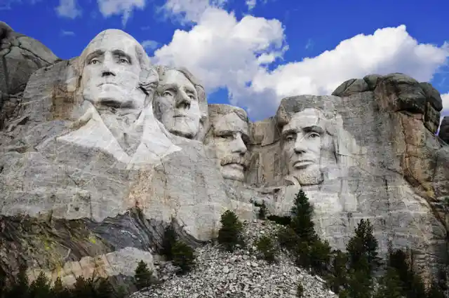 Where is the glorious Mount Rushmore located?