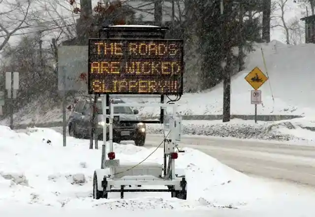 雪道での創造的安全対策
