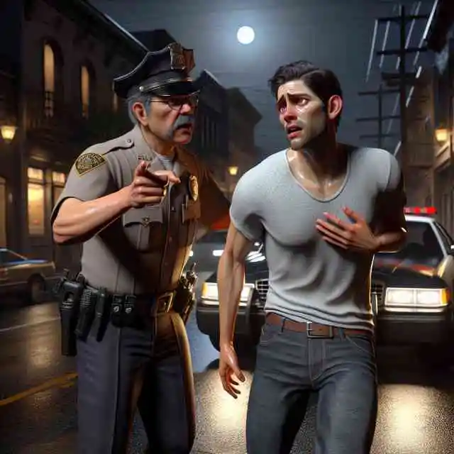 Midnight Chase: An Officer's Suspicion