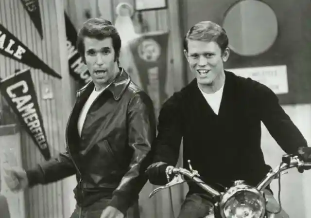 Which American city was the home of Happy Days?