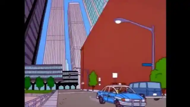 The Simpsons In Manhattan