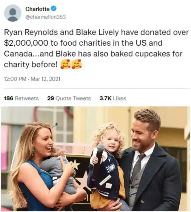 Random Acts of Celebrity Kindness Brought To Light Via Everyday People