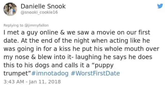 A Cringeworthy Date