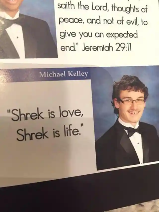 Hilarious Yearbook Quotes That Slip Under the Principal's Radar