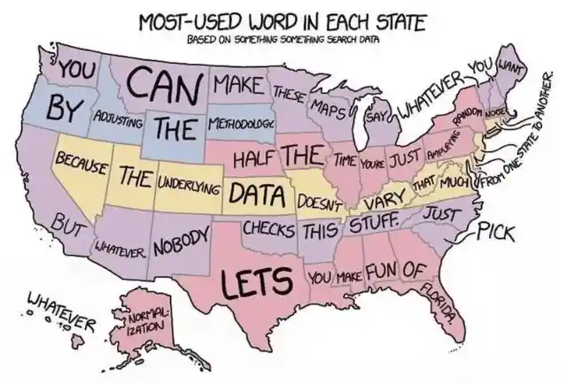 Need A Laugh? Check Out These Hilarious Maps That Reveal Fascinating Facts About The USA