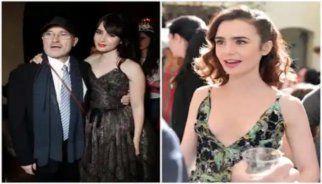 Phil Collins' daughter: Lily Collins