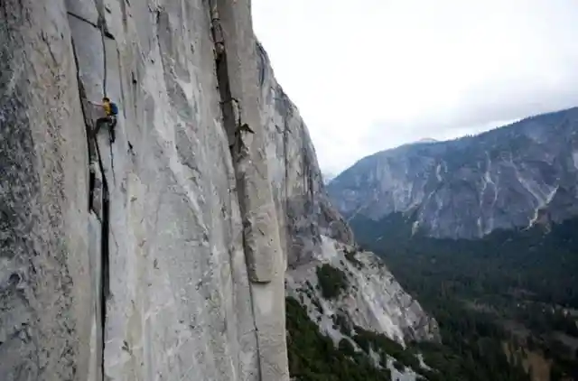 Escalada sin protección