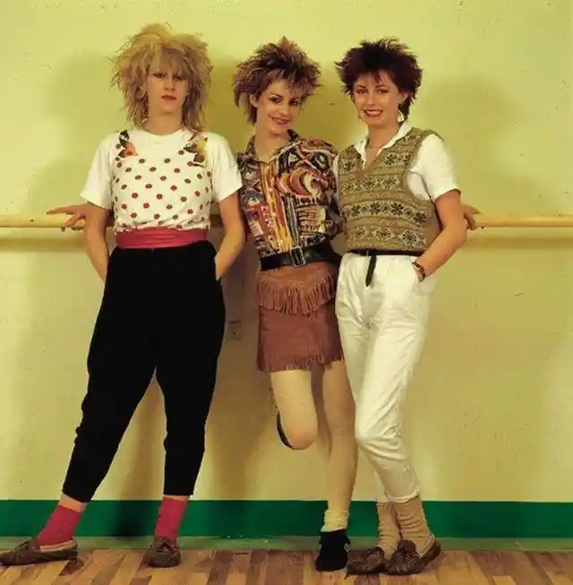 Bananarama Looking Fashionable In The Early 1980s