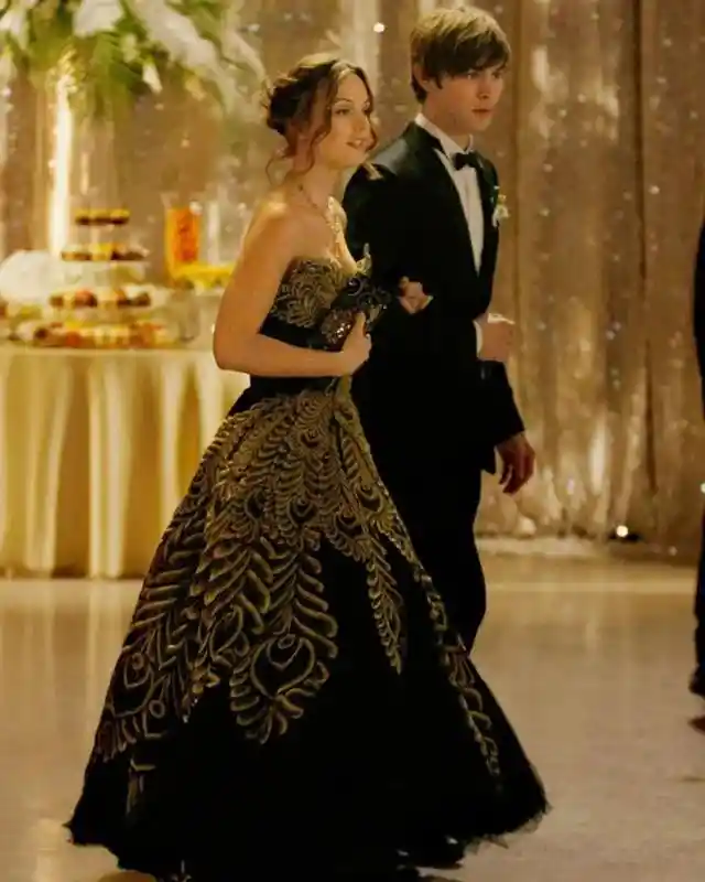 Blair's Black and Gold Gown (Gossip Girl) 