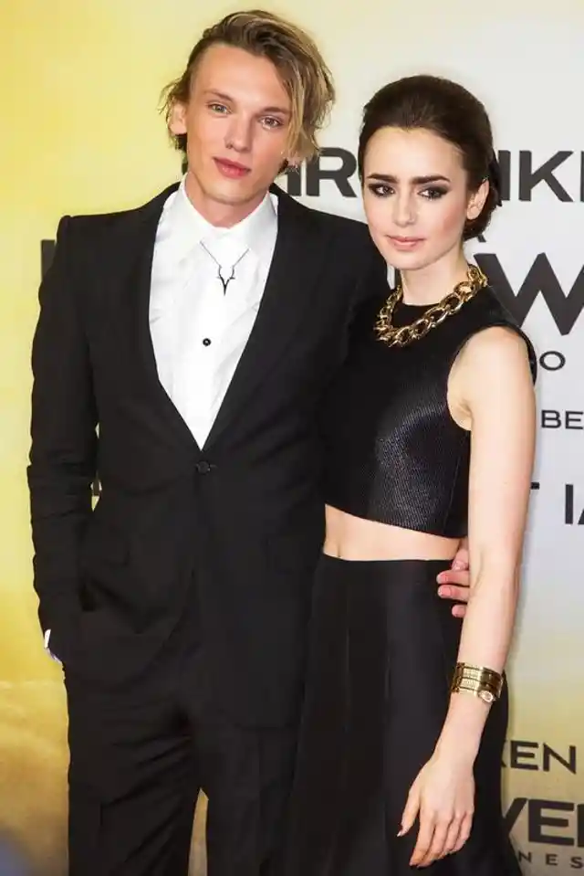 Lily Collins & Jamie Campbell Bower