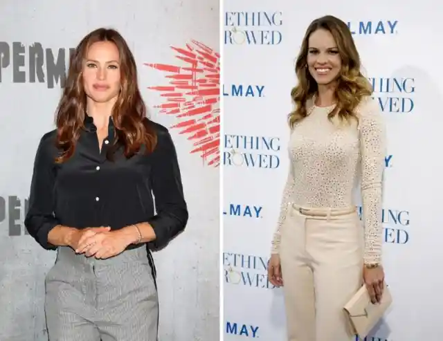 Hilary Swank y Jennifer Garner