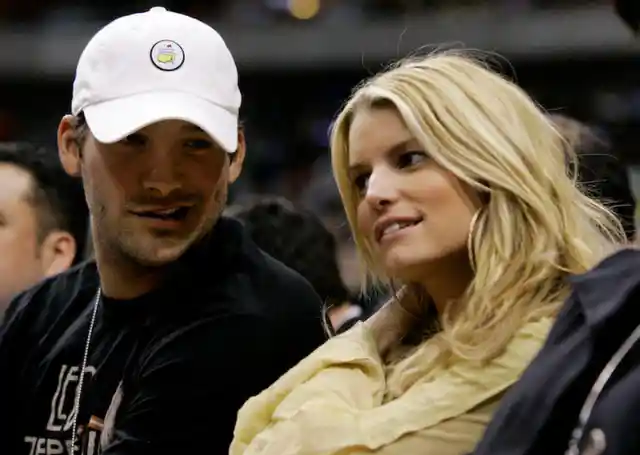 Jessica Simpson and Tony Romo