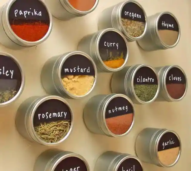 Spice Fridge Magnets