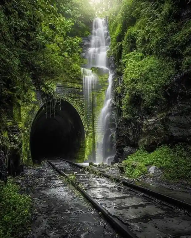 The Old Helensburgh Railway Tunnel - Australia