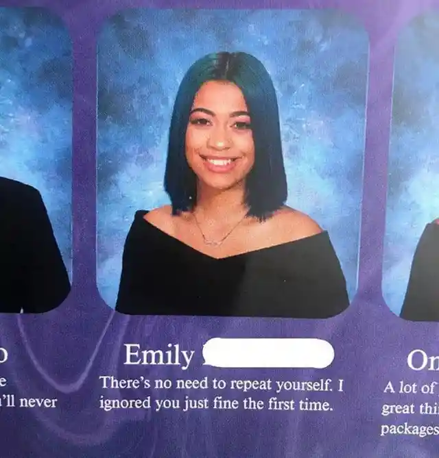 Hilarious Yearbook Quotes That Slip Under the Principal's Radar