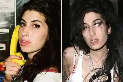 Amy Winehouse – Unrelenting Alcohol Consumption