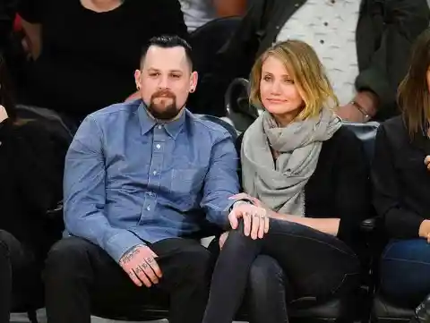 Cameron Diaz and Benji Madden