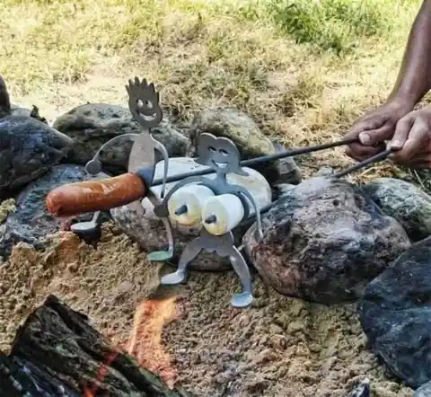 A Little Sausage and Marshmallow Mischief
