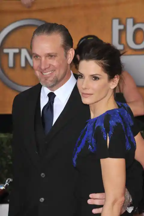 Sandra Bullock and Jesse James