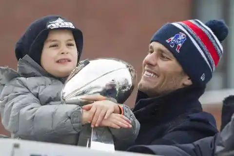 Brady Is A Good Dad To His Eldest Son