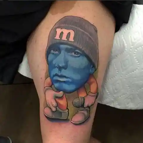 An Eminem m&m