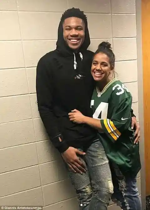 Giannis Antetokounmpo - Mariah Riddlesprigger