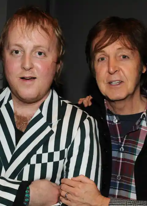 Sir Paul & James McCartney