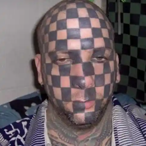 Crazy Face Tattoos That Will Make You Feel Better About Your Life Choices