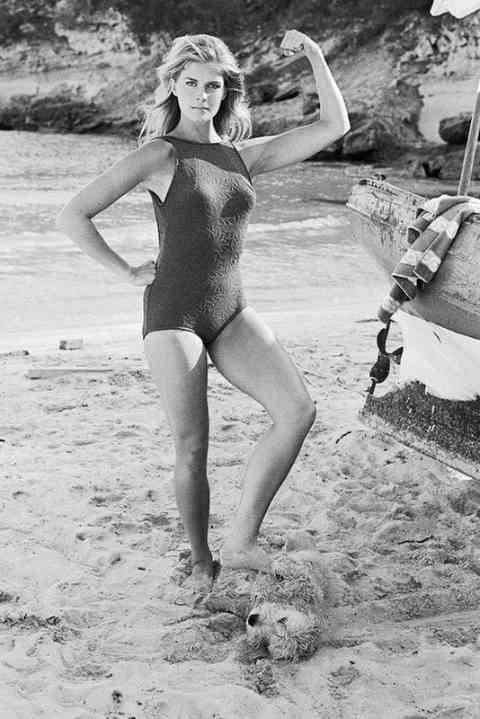 1968 - Candice Bergen At The Beach