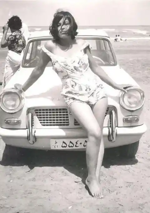 At The Beach In Iran, 1968