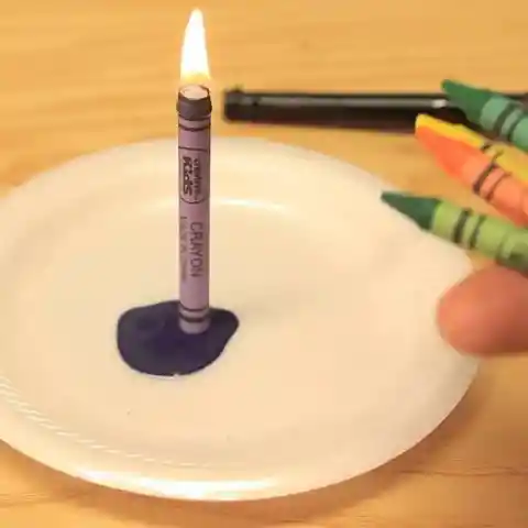 Candles From Crayons