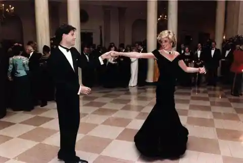 Travolta & Princess Di, 1985