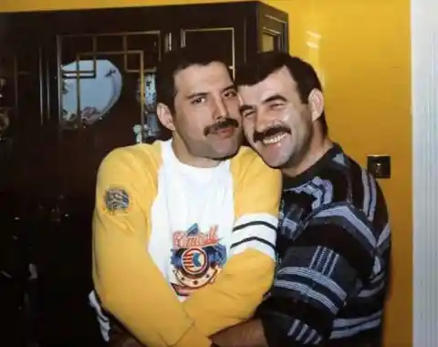 Freddie Mercury And His Partner Jim Hutton, 1985