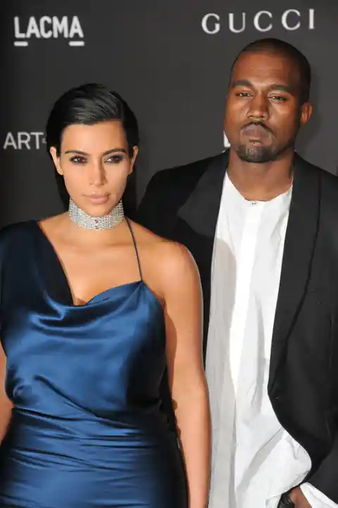 Kim Kardashian and Kanye West