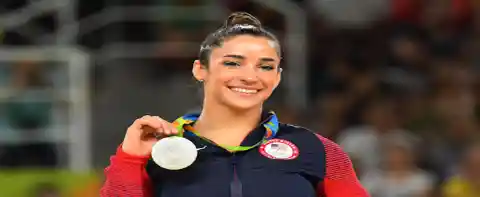 Aly Raisman Raises The Roof