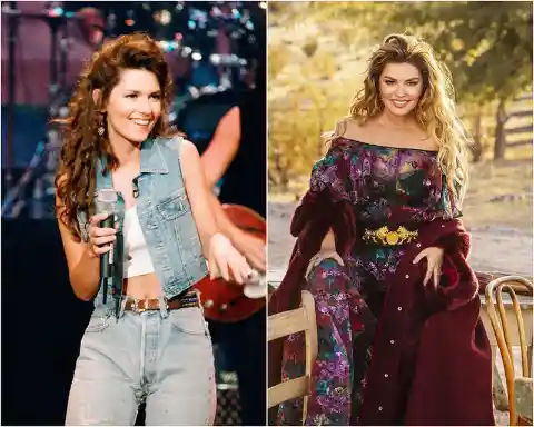 Singer Shania Twain